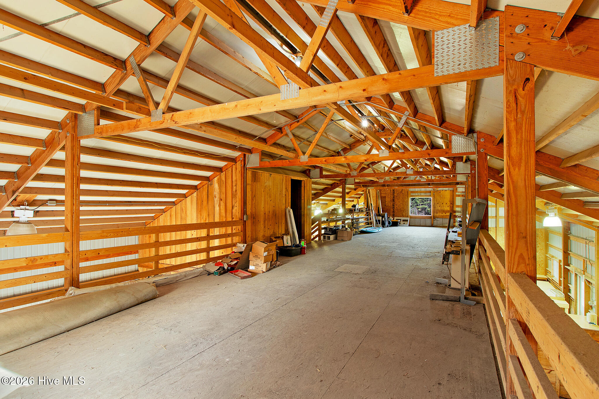 820 Laurel Road Beaufort, NC 28516 - Photo 18 of 33 Barn Interior Loft