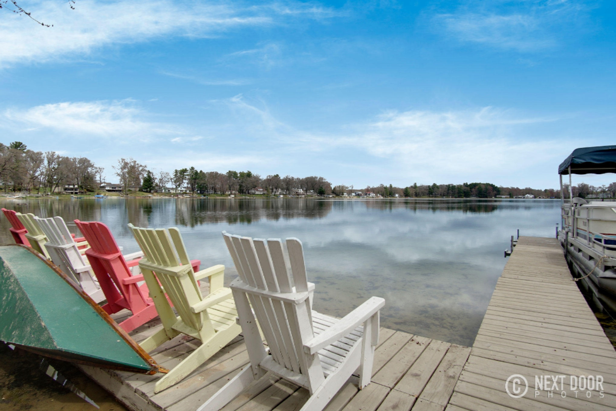 6410 Middle Lake Road Twin Lake, MI 49457 - Photo 4 of 99 Fish from the dock
