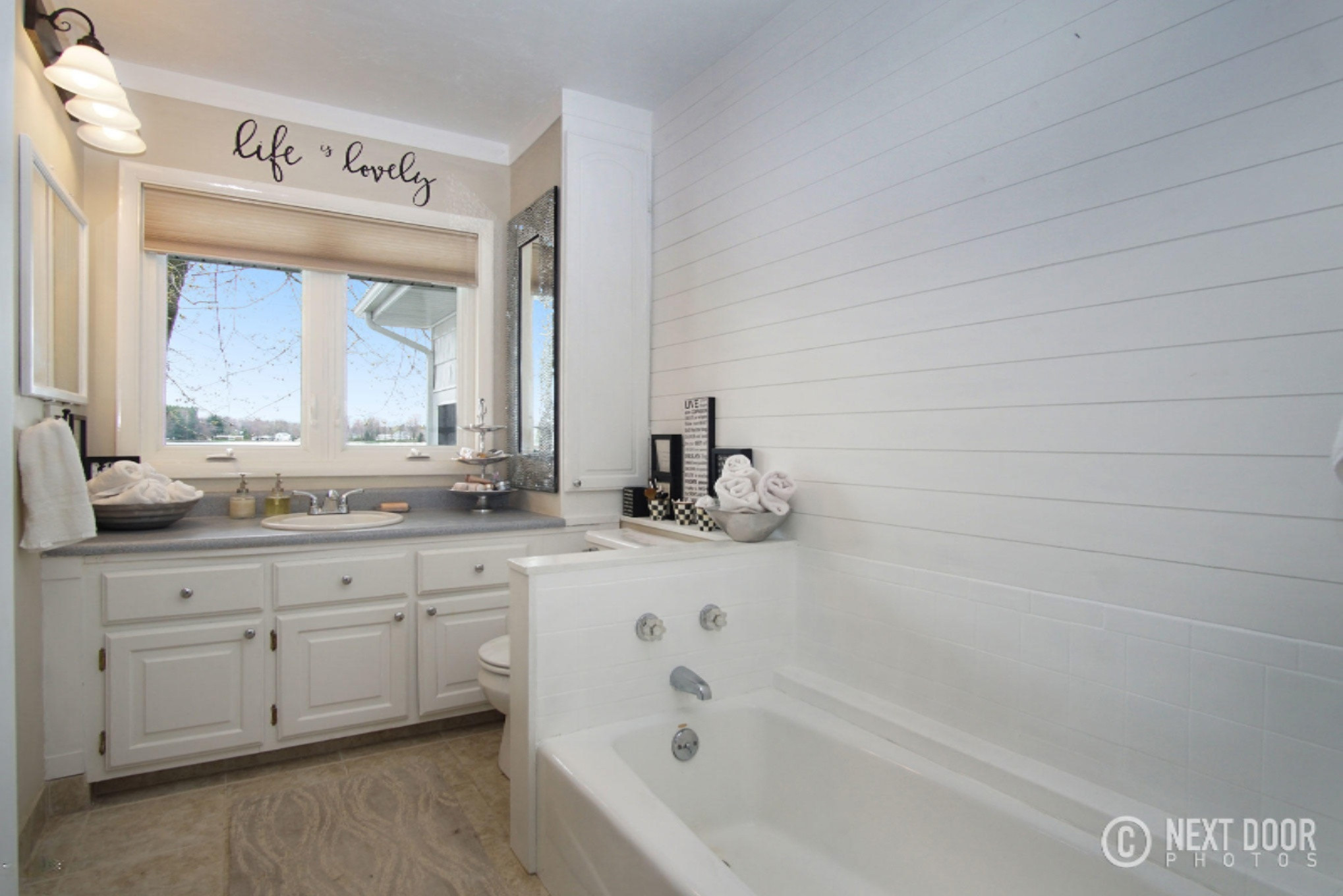 6410 Middle Lake Road Twin Lake, MI 49457 - Photo 48 of 99 ensuite bath w tub and shower