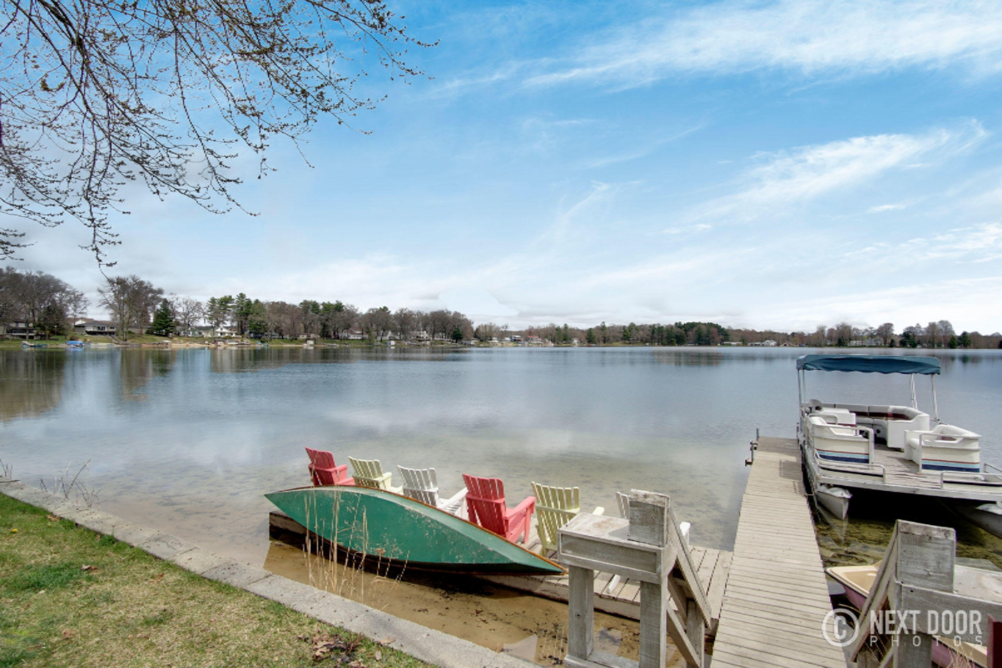 6410 Middle Lake Road Twin Lake, MI 49457 - Photo 5 of 99 dock,paddle boat,pontoon