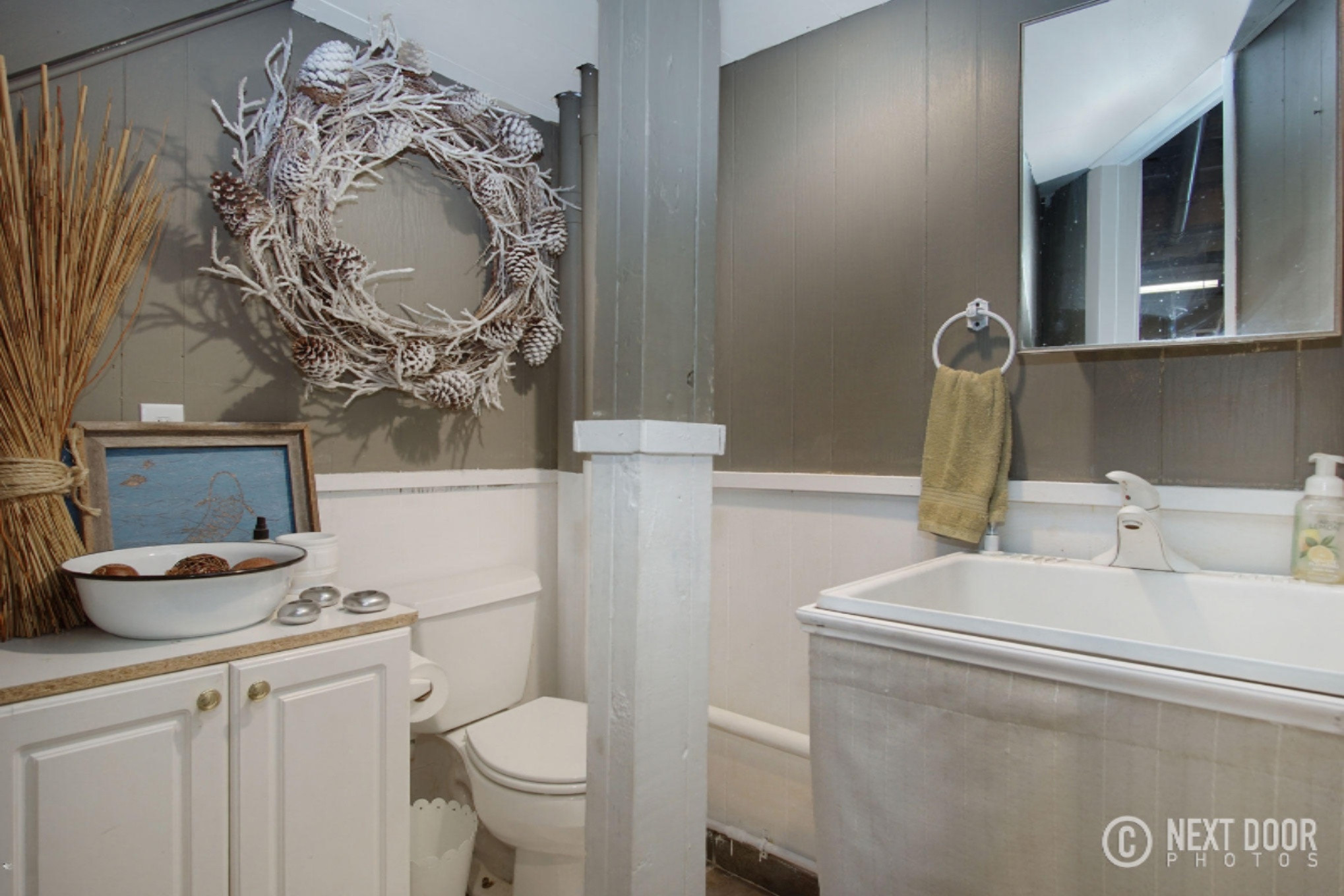 6410 Middle Lake Road Twin Lake, MI 49457 - Photo 67 of 99 half bath in garage