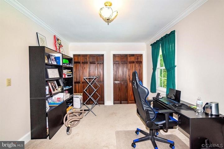 2400 Butler Road Beaverdam, VA 23015 - Photo 31 of 46 a view of a workspace with furniture and a window