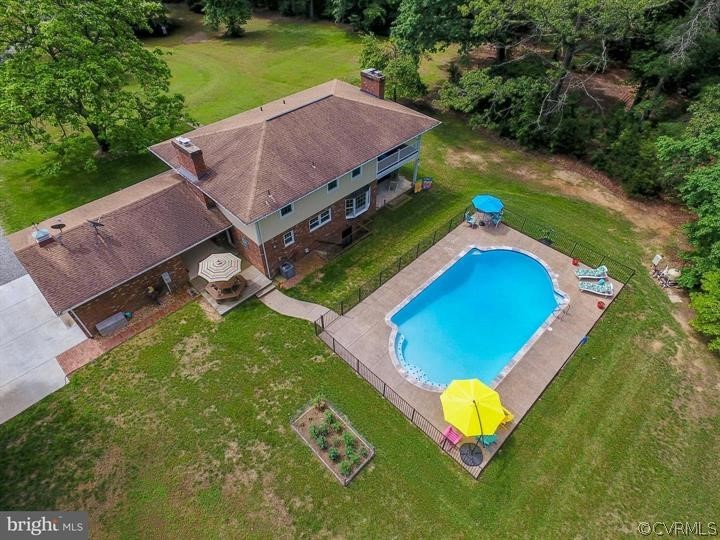 2400 Butler Road Beaverdam, VA 23015 - Photo 46 of 46 an aerial view of a house