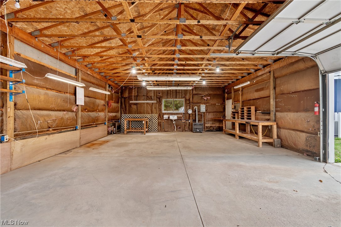 203 Pontius Road Mogadore, OH 44260 - Photo 8 of 26 View of garage