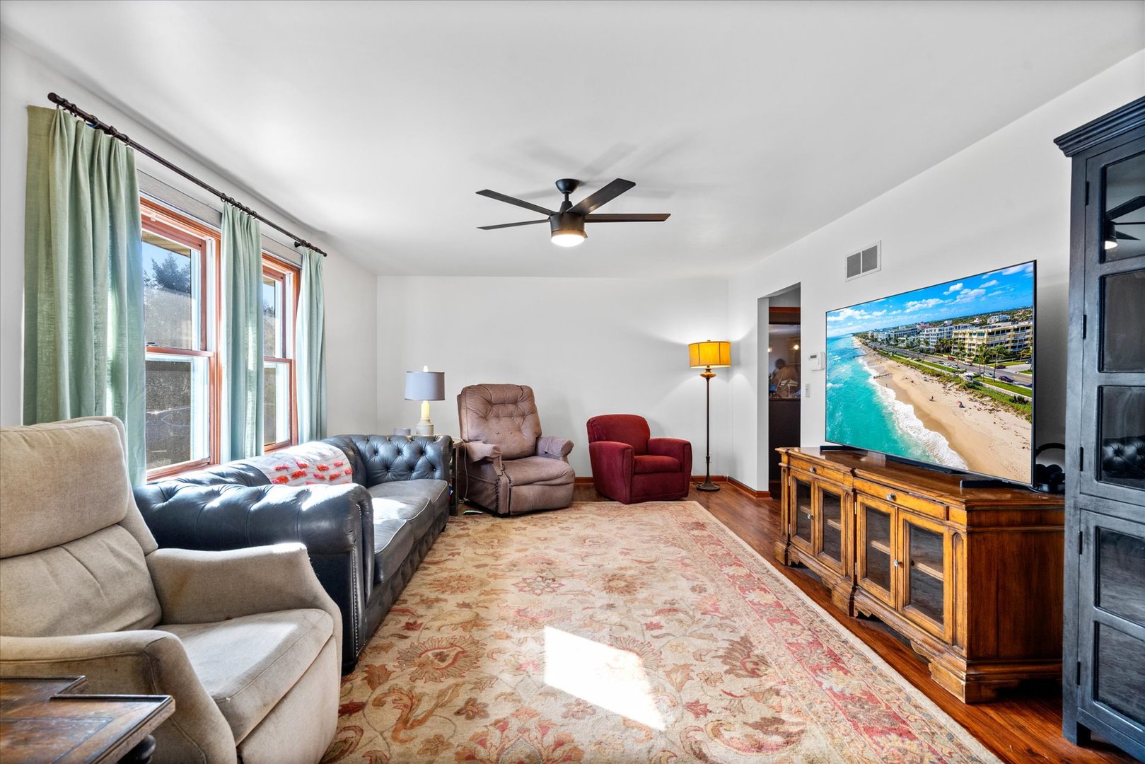 4461 Highway 23 Leland, IL 60531 - Photo 5 of 28 a living room with furniture and a large window