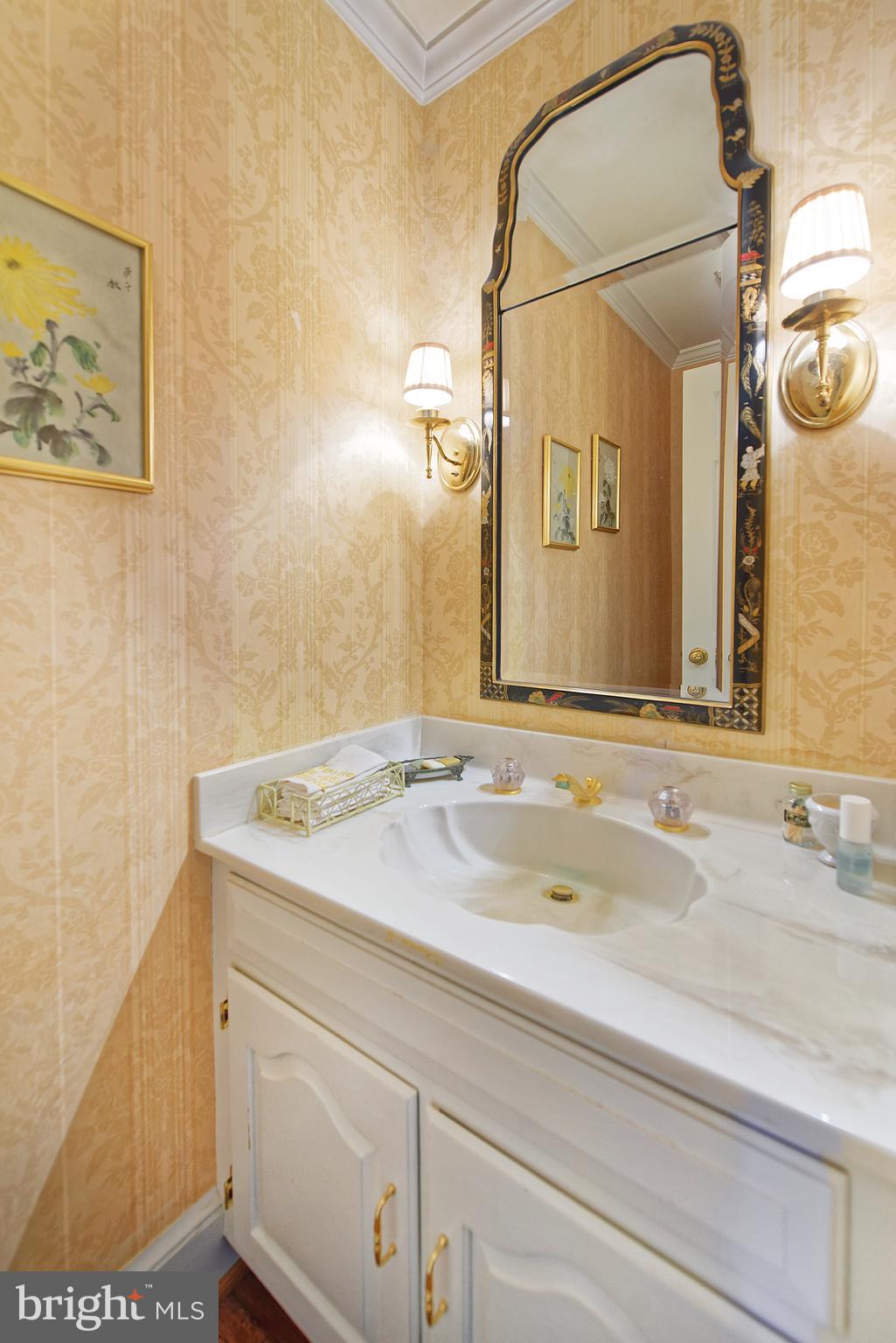 23358 Dover Road Middleburg, VA 20117 - Photo 11 of 41 Powder Room off the front hallway