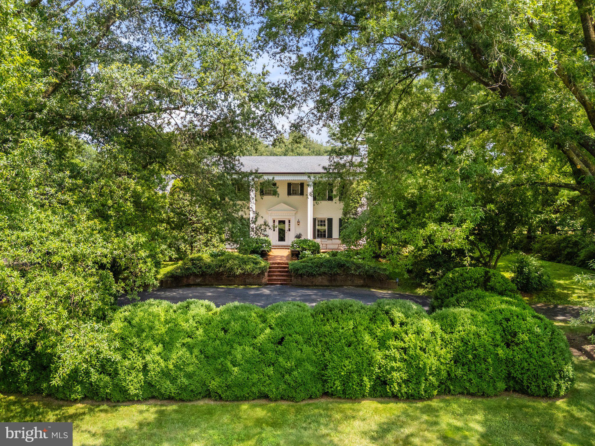 23358 Dover Road Middleburg, VA 20117 - Photo 2 of 41 House has two gorgeous willow oaks in front