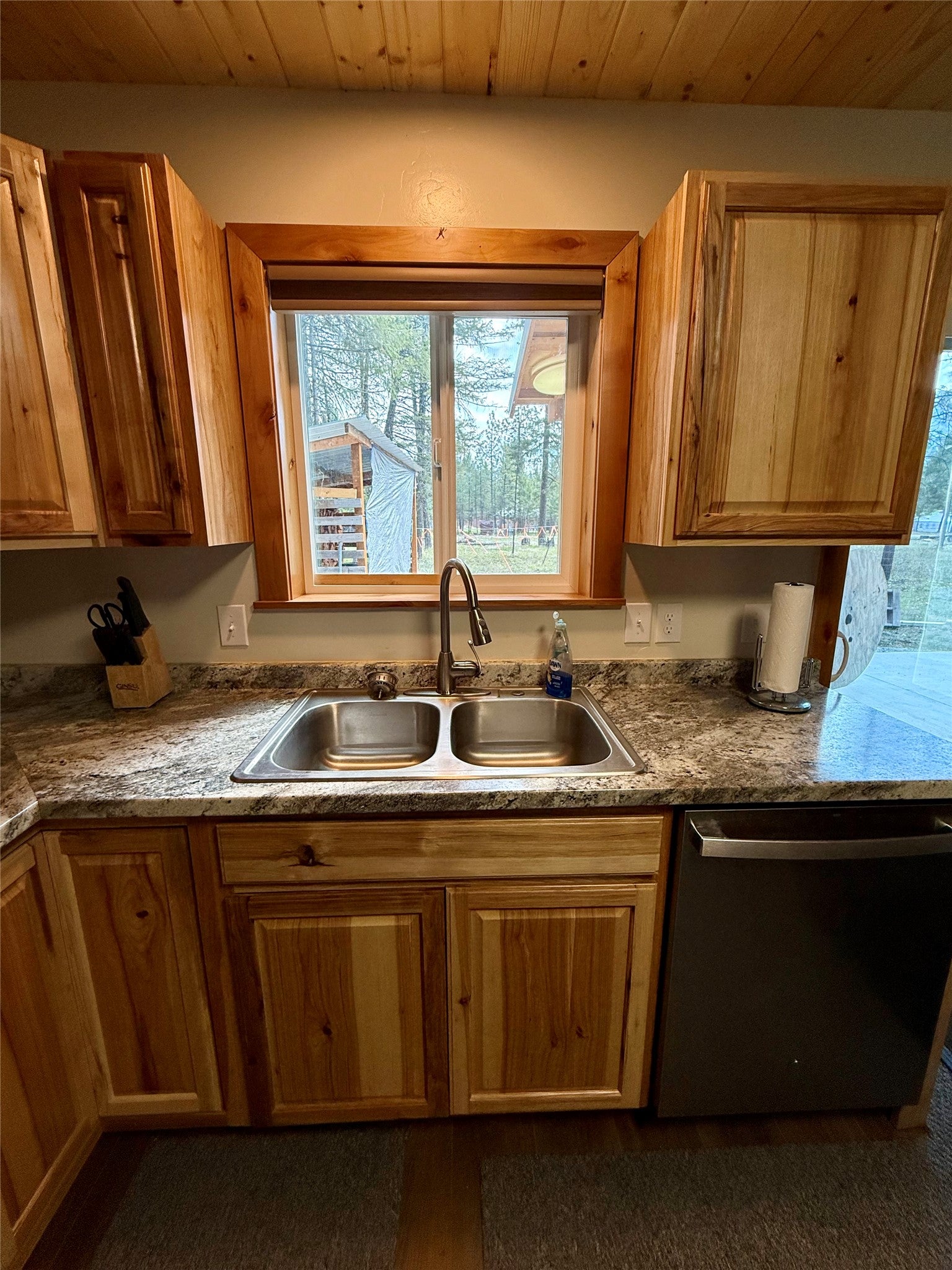 421 Cherry Creek Road Thompson Falls, MT 59873 - Photo 18 of 75 Kitchen sink and window