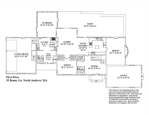 $1,485,000 | 35 Bonny Lane, North Andover, MA 01845