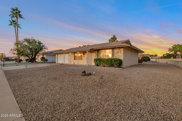 a view of a house with a outdoor space