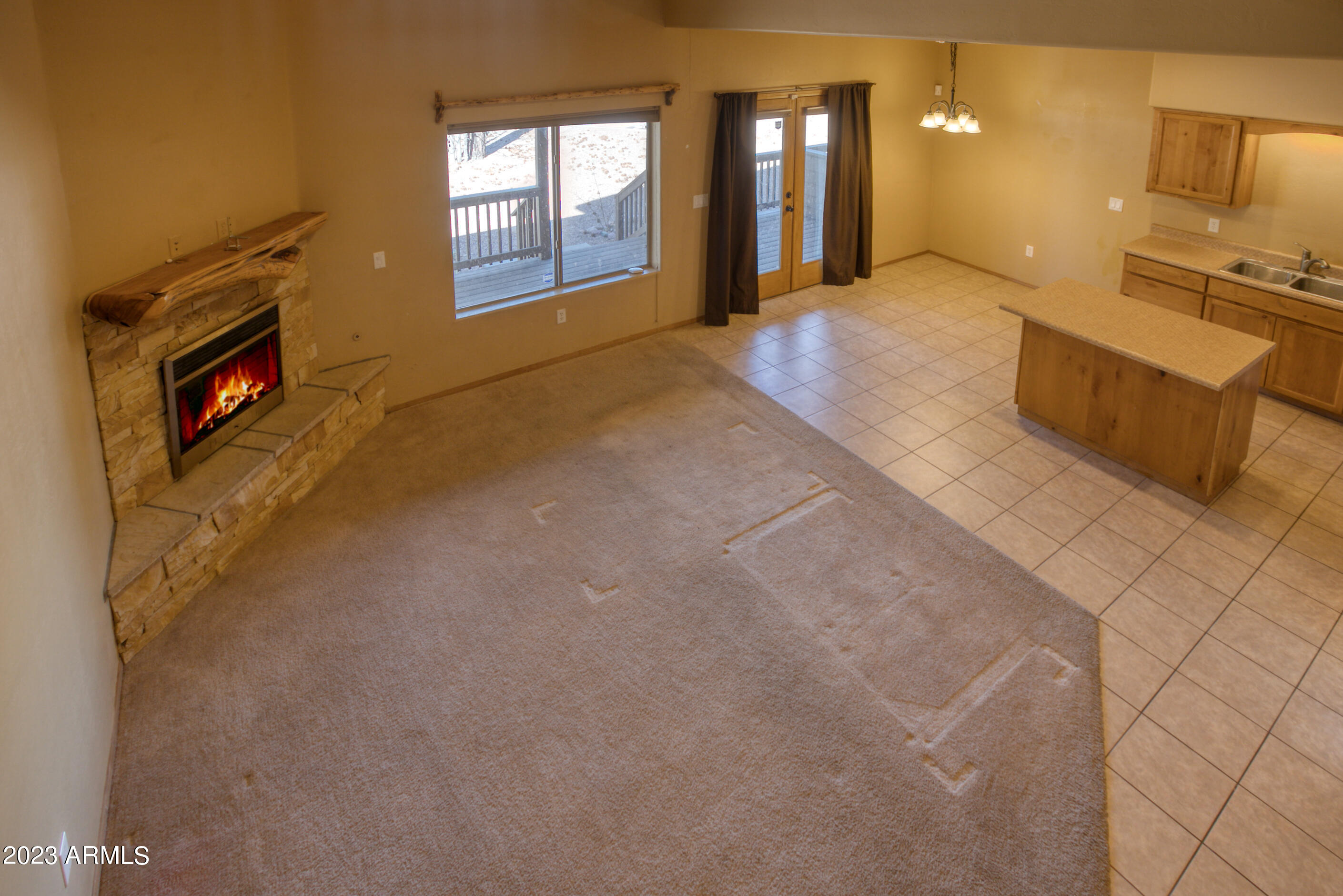 6141 West Starlight Ridge Parkway Lakeside, AZ 85929 - Photo 8 of 23 Great room from upstairs