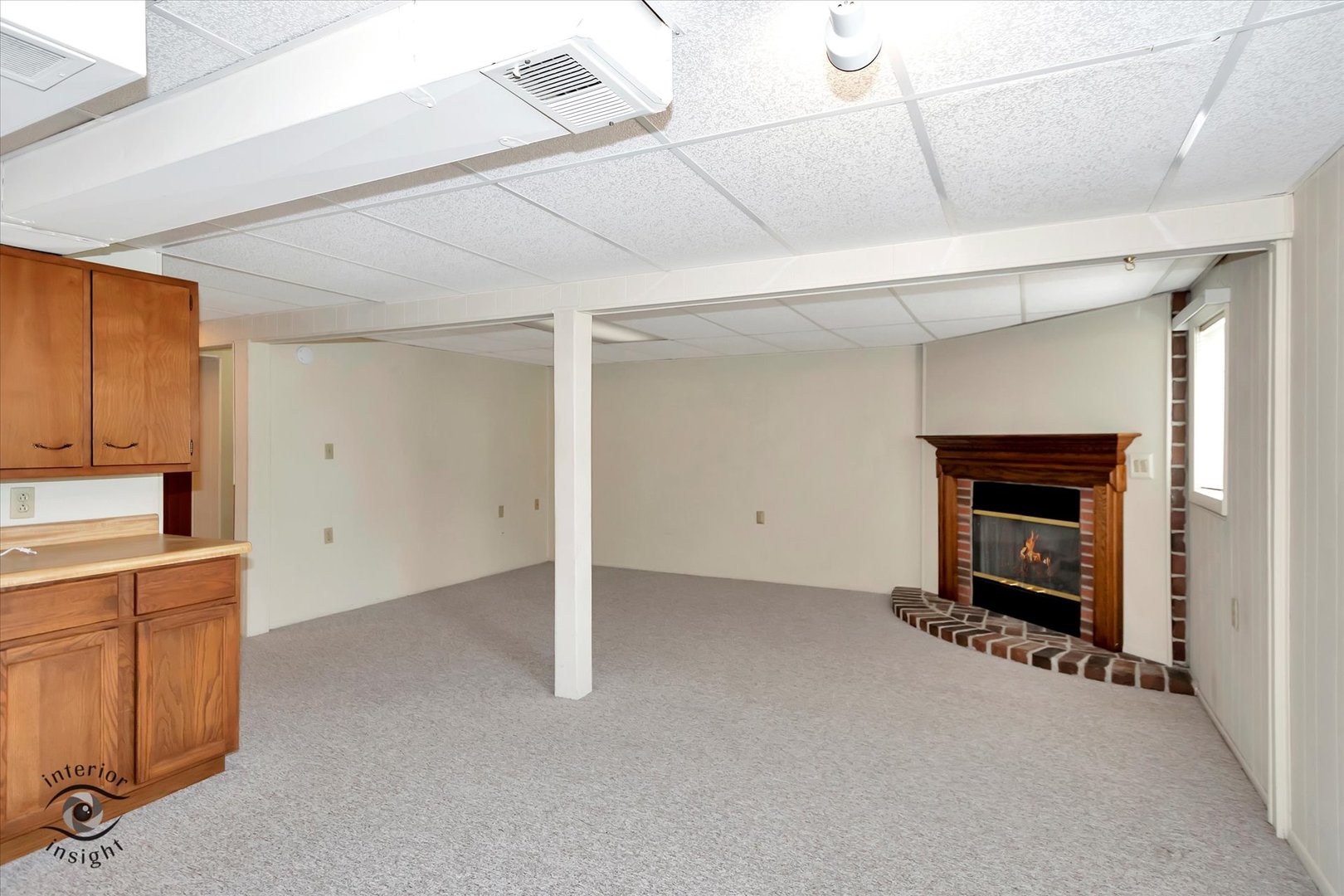 589 South Walnut Street Chebanse, IL 60922 - Photo 17 of 25 a view of an empty room with a fireplace