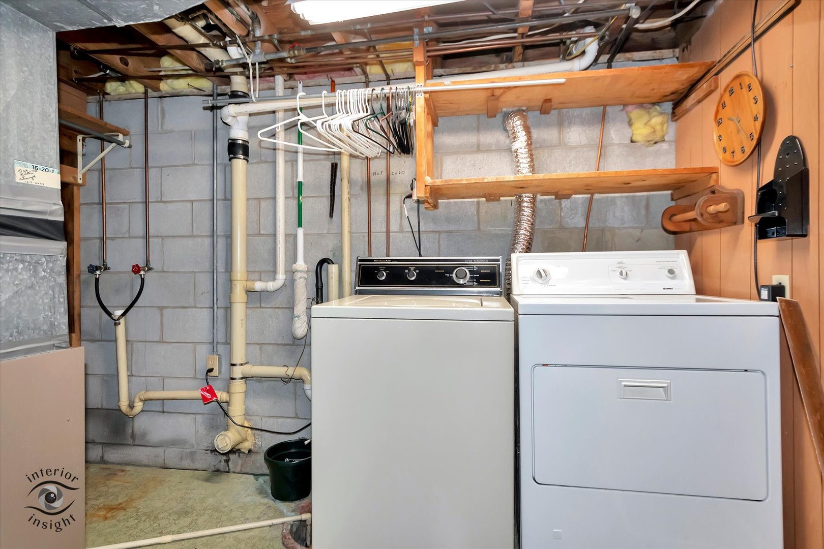 589 South Walnut Street Chebanse, IL 60922 - Photo 21 of 25 a utility room with dryer and washer