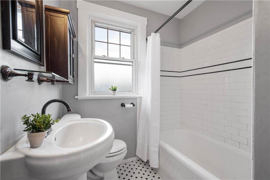 86 Duncan Avenue Pittsburgh, PA 15205 - Photo 20 of 30 a bathroom with a sink toilet and shower