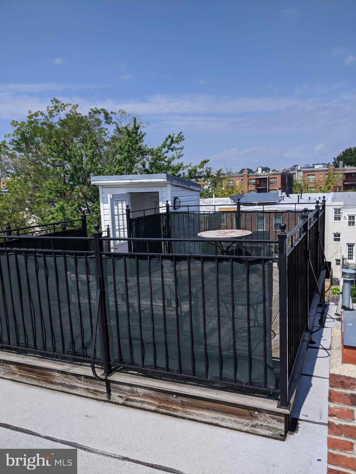 1421 Q Street Northwest, Unit 1 Washington, DC 20009 - Photo 3 of 19 a view of a balcony with city view