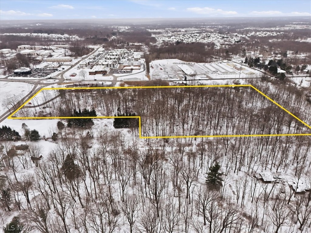 East Turkeyfoot Lake Road Green, OH 44312 - Photo 8 of 15 Aerial view of property's location with property parcel outlined