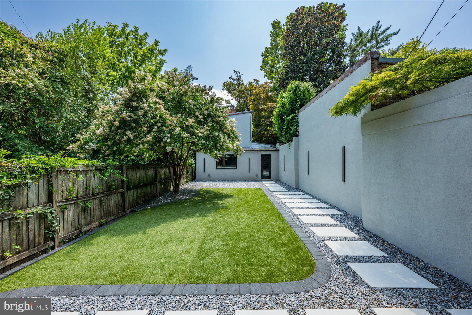 3336 P Street Northwest, Unit 1 Washington, DC 20007 - Photo 20 of 23 Rear Garden View
