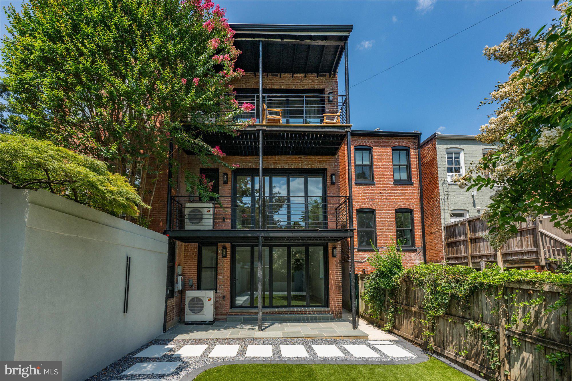 3336 P Street Northwest, Unit 1 Washington, DC 20007 - Photo 21 of 23 Rear View of Property