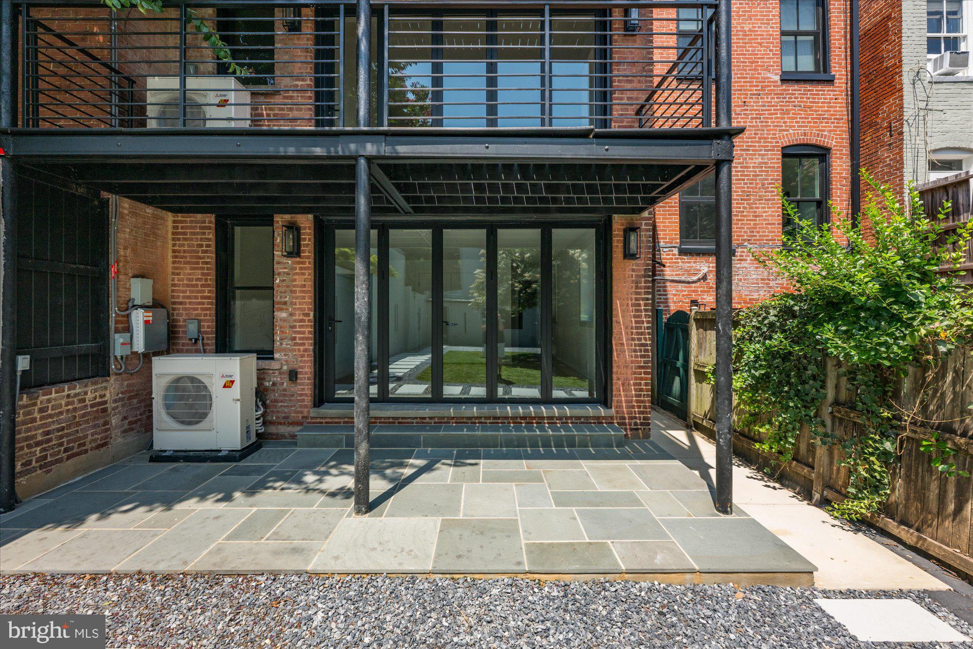 3336 P Street Northwest, Unit 1 Washington, DC 20007 - Photo 22 of 23 Rear View of Unit 1