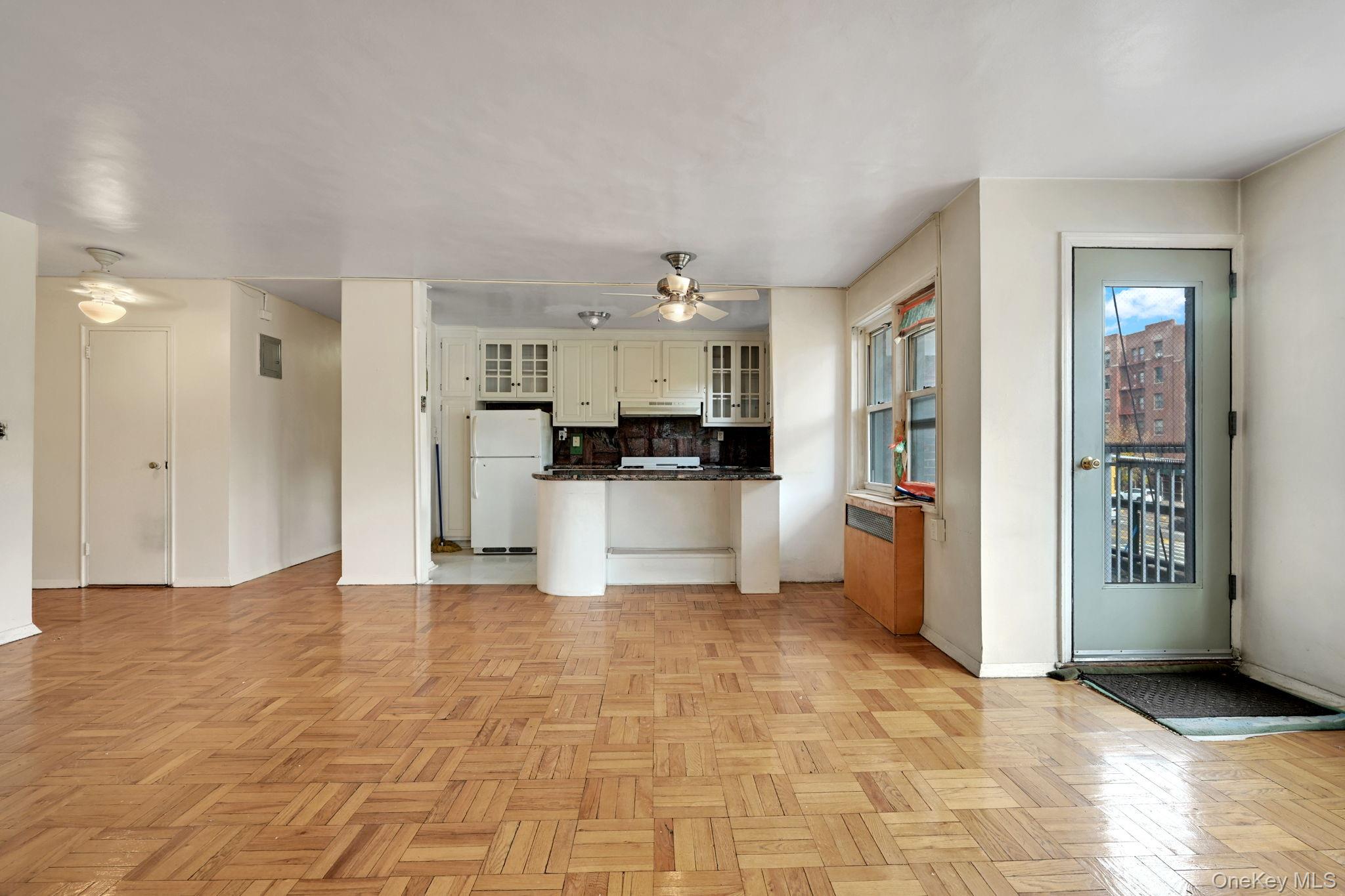 3131 Grand Concourse, Unit 3C Bronx, NY 10468 - Photo 27 of 27 a view of a kitchen with a sink and a refrigerator