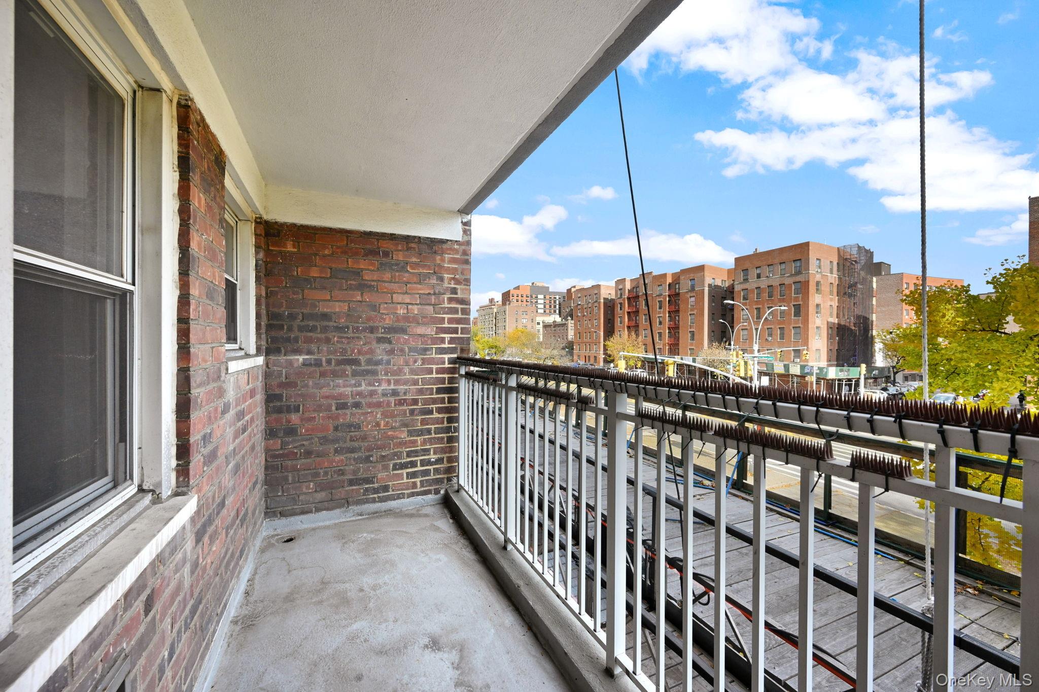 3131 Grand Concourse, Unit 3C Bronx, NY 10468 - Photo 17 of 27 a view of a balcony with city view