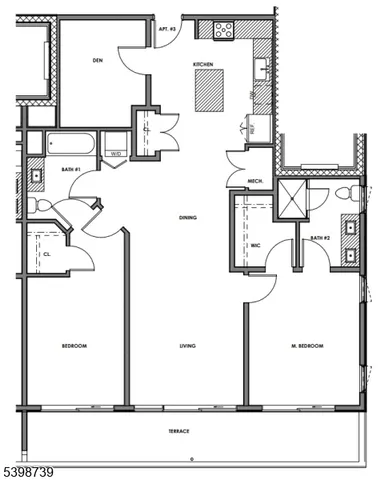 $4,900 | 378 Millburn Avenue, Unit 301, Millburn, NJ 07041