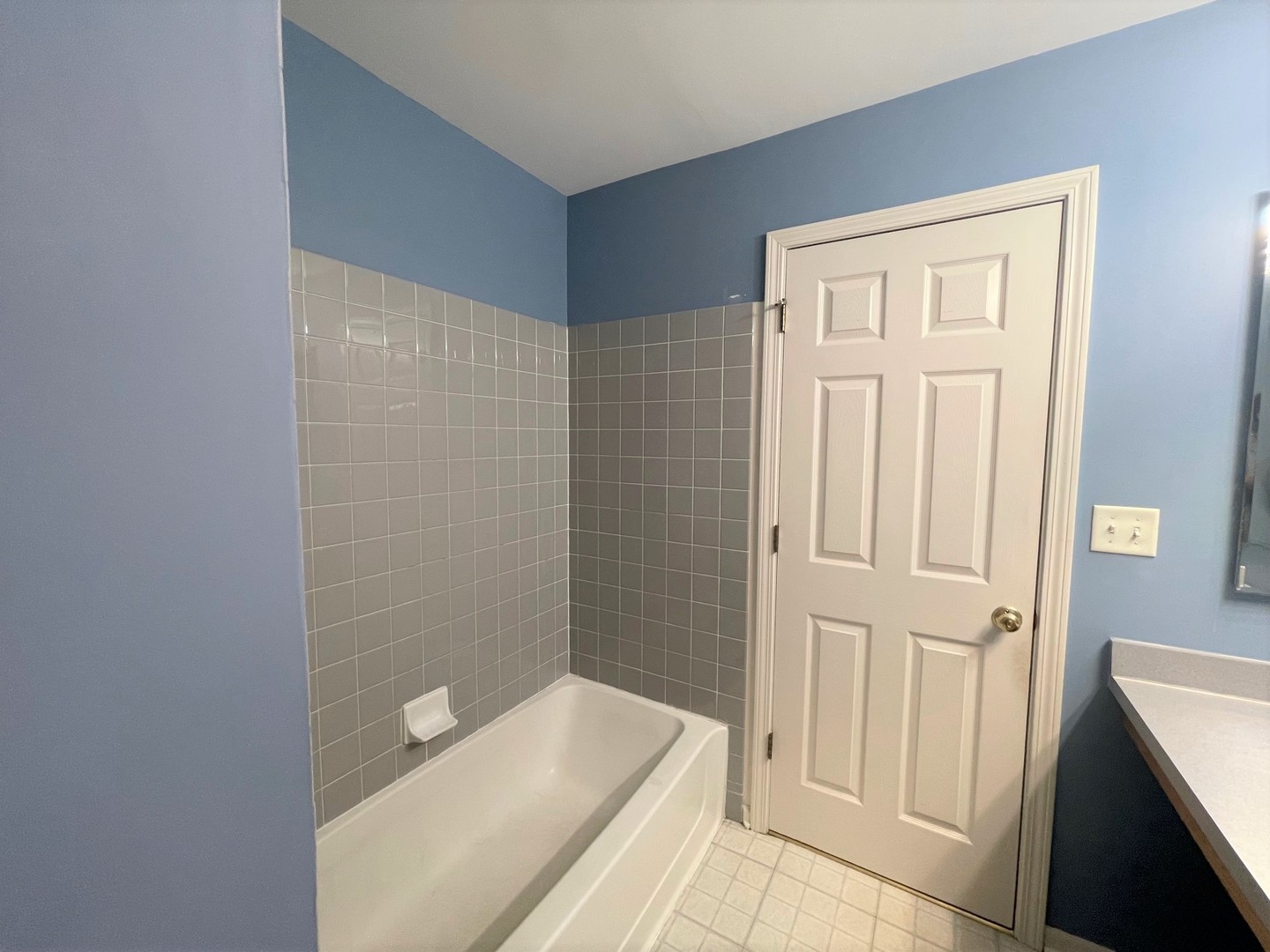 2463 Georgetown Circle Aurora, IL 60503 - Photo 17 of 21 a bathroom with a sink and a mirror