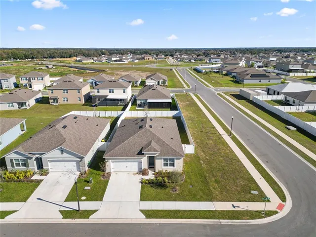 a view of a swimming pool with an ocean view