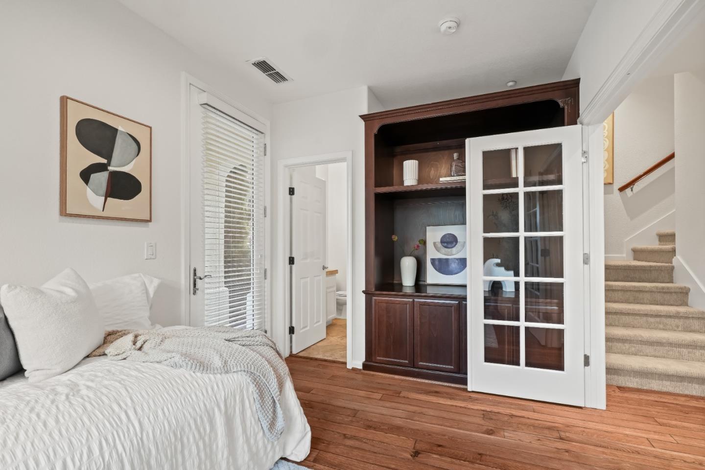451 Chagall Street Mountain View, CA 94041 - Photo 45 of 58 a bedroom with a bed and a window