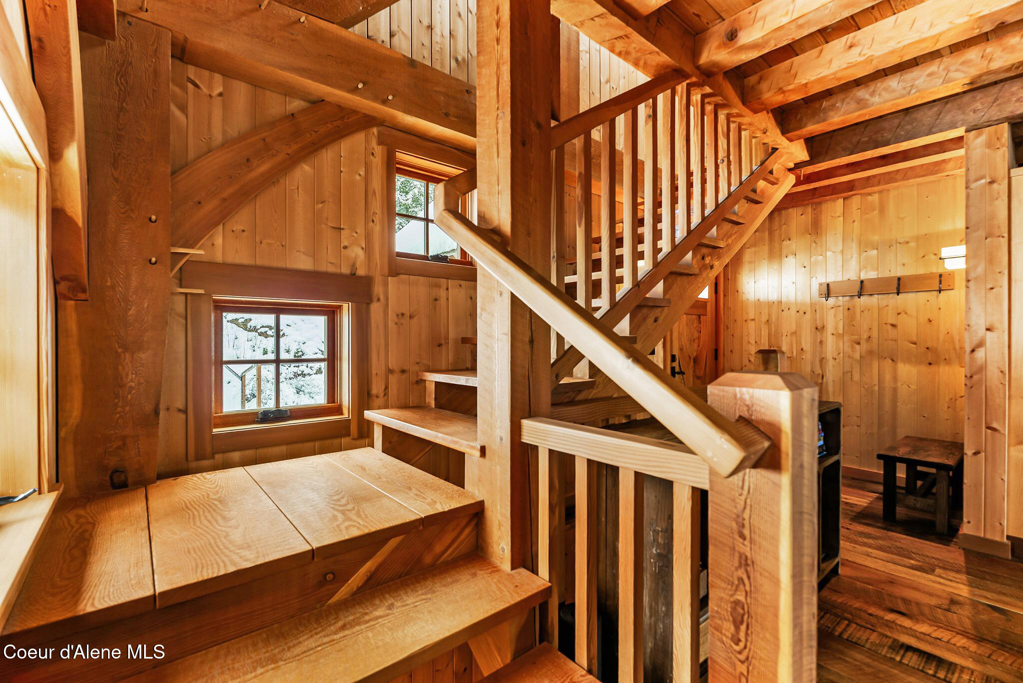 2222 Hidden Valley Road Sandpoint, ID 83864 - Photo 37 of 92 Stairs to family room loft