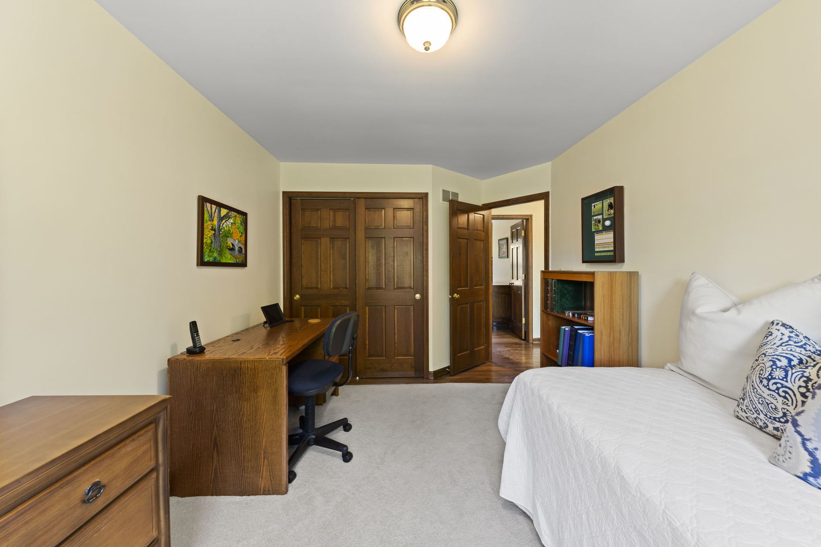 2037 Burnham Place Wheaton, IL 60189 - Photo 29 of 46 a bedroom with a bed and furniture