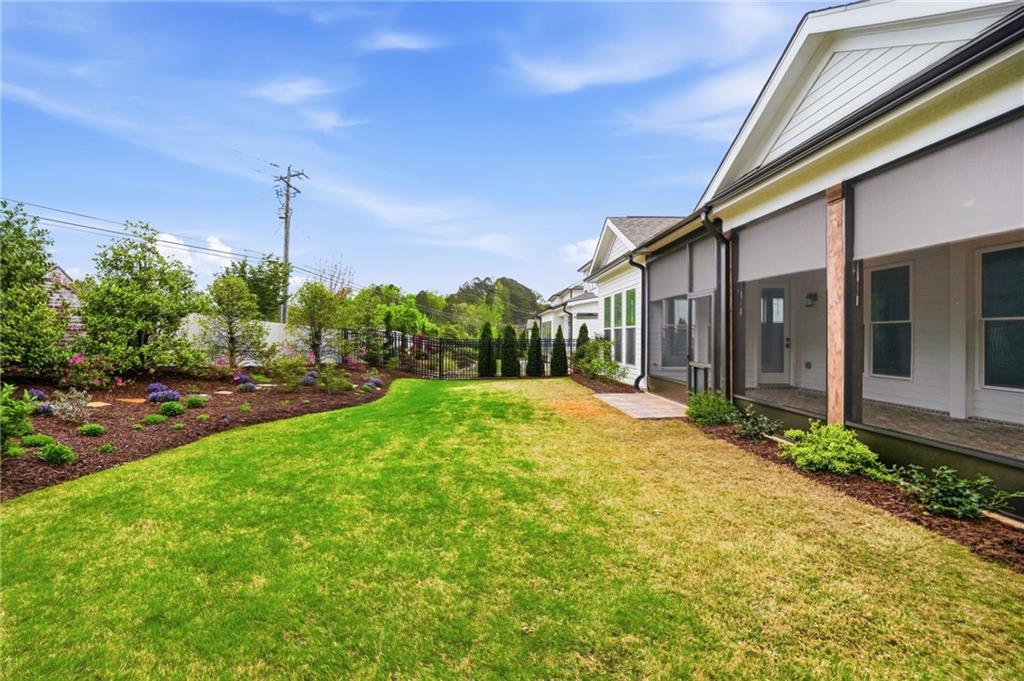 250 Idylwilde Way Canton, GA 30115 - Photo 47 of 59 a view of a house with backyard and porch