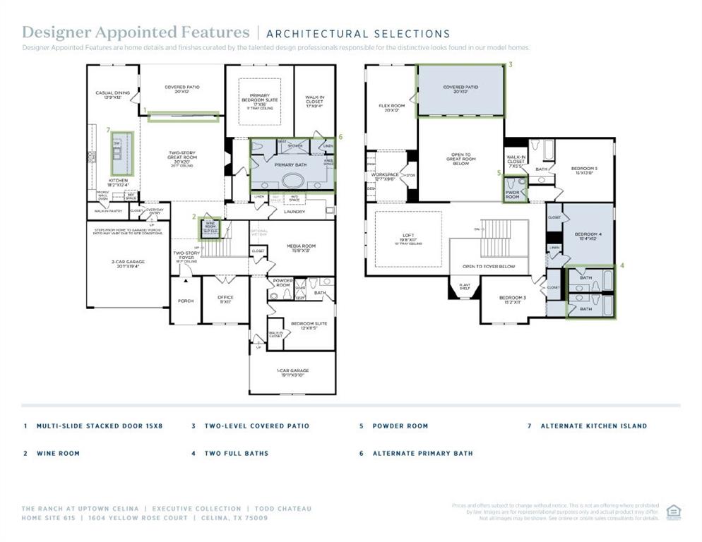 1604 Yellow Rose Road Celina, TX 75009 - Photo 3 of 13 a black and white photo of a living room