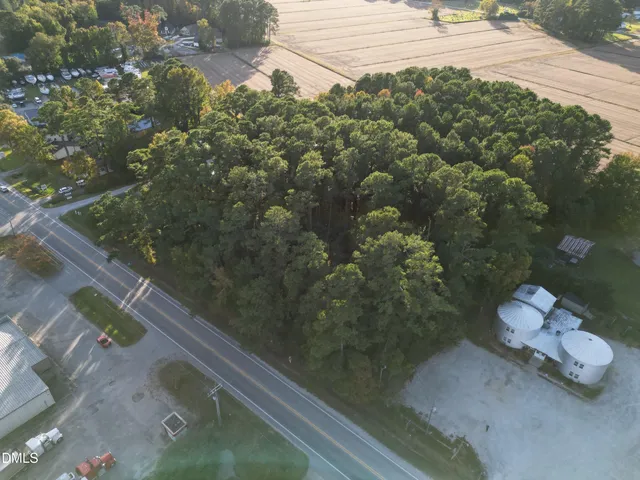 a view of a wooden bridge