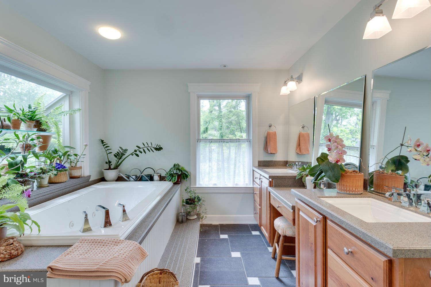 1918 Leonard Road Falls Church, VA 22043 - Photo 18 of 30 Bath (Master) Jacuzzi and dble vanities