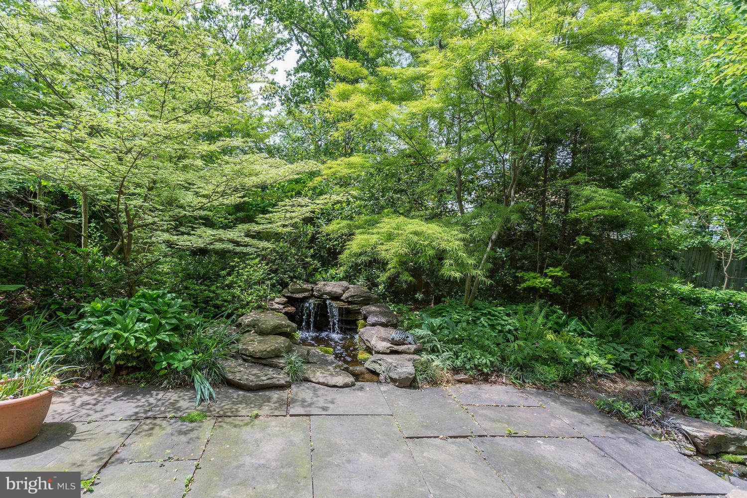 1918 Leonard Road Falls Church, VA 22043 - Photo 29 of 30 Water fall and Koi pond zero maintanence