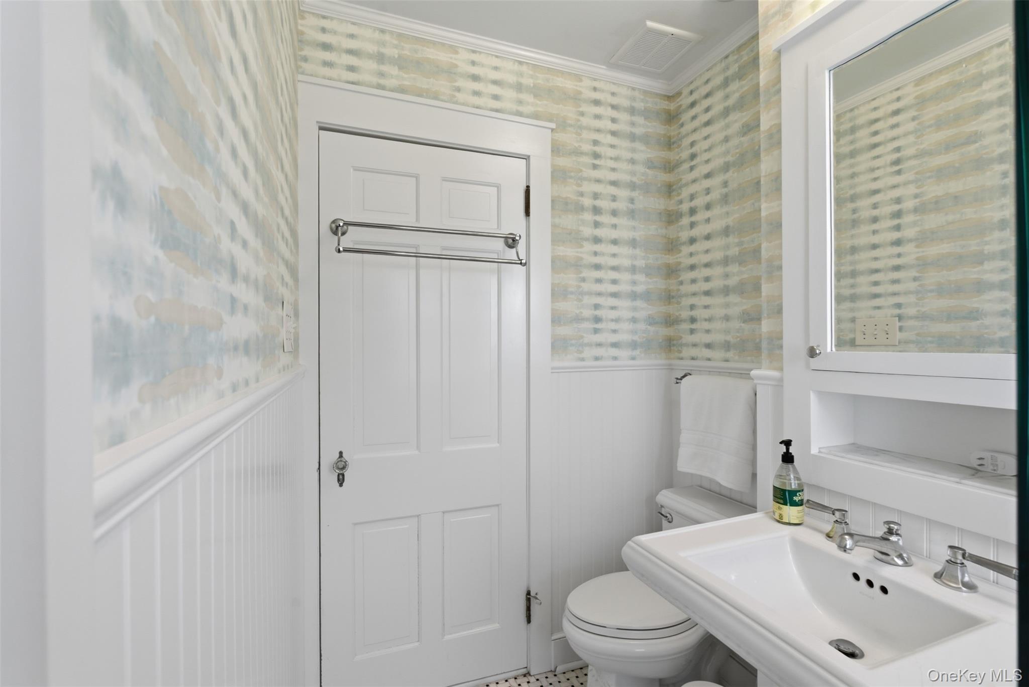 32 Kingsbury Road New Rochelle, NY 10804 - Photo 17 of 31 a bathroom with a sink a toilet and shower
