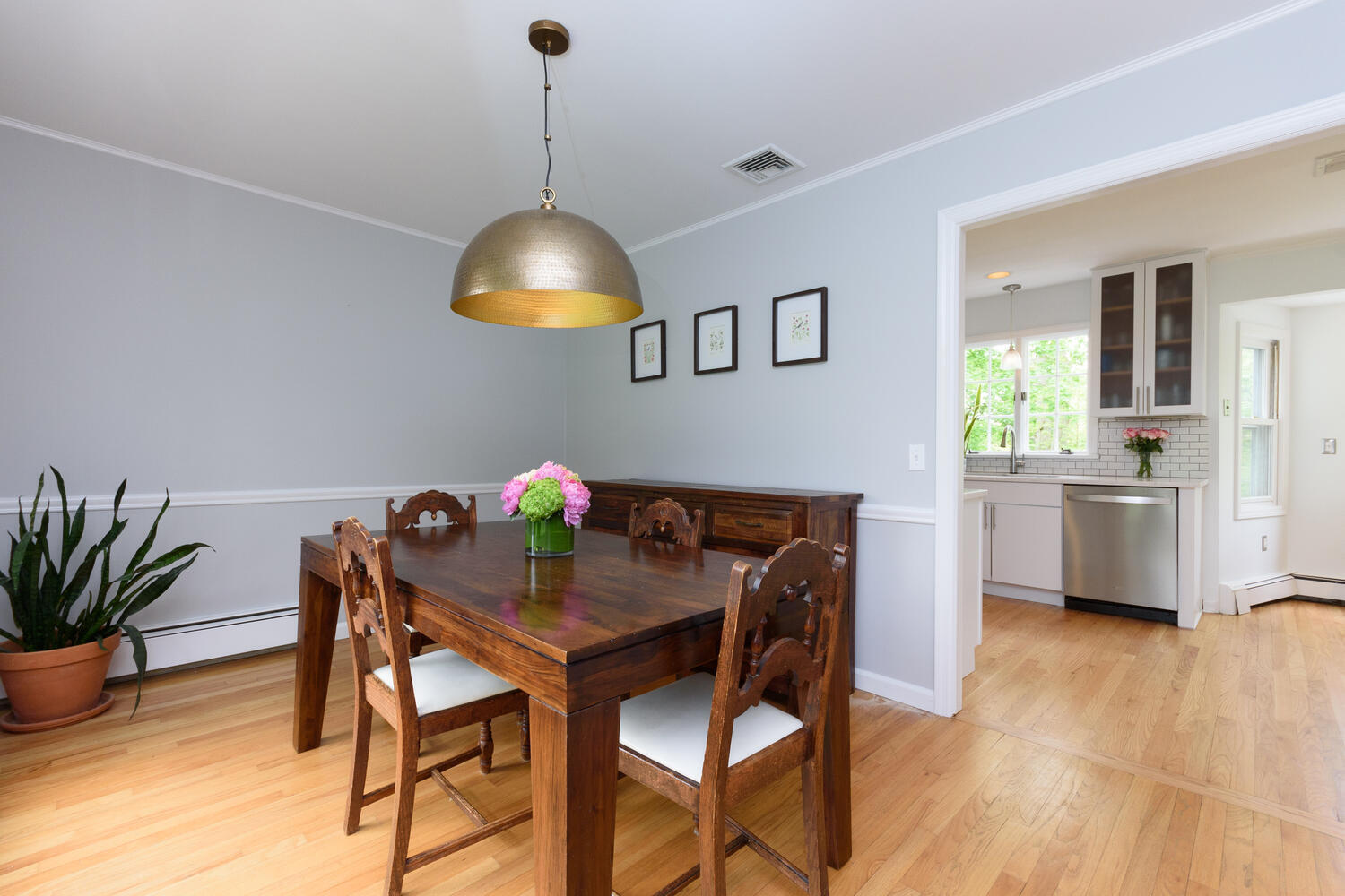 27 Hollow Tree Ridge Road Darien, CT 06820 - Photo 7 of 27 a view of a dining room with furniture and wooden floor