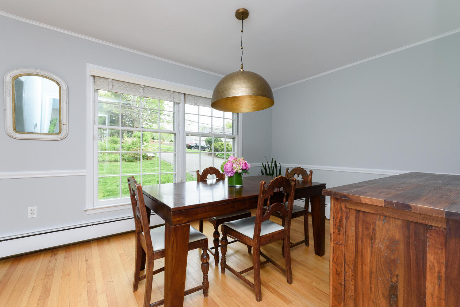 27 Hollow Tree Ridge Road Darien, CT 06820 - Photo 8 of 27 a view of a dining room with furniture window and outside view