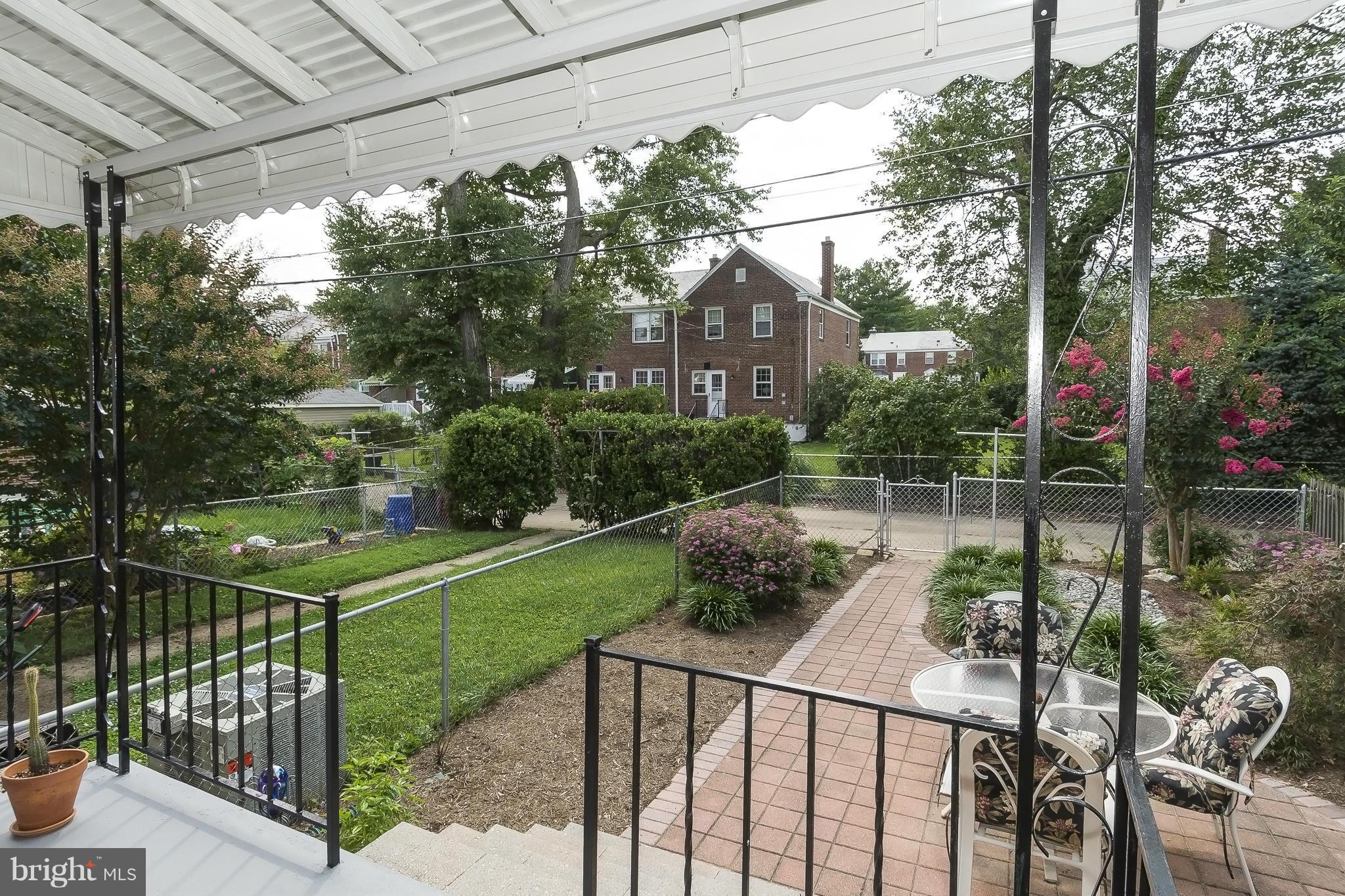 330 Whitfield Road Baltimore, MD 21228 - Photo 22 of 26 a view of a wooden bridge from a balcony