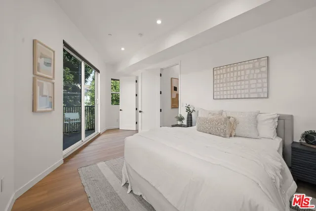 a view of balcony with furniture