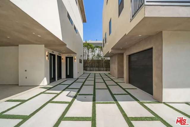 a view of a house with a house