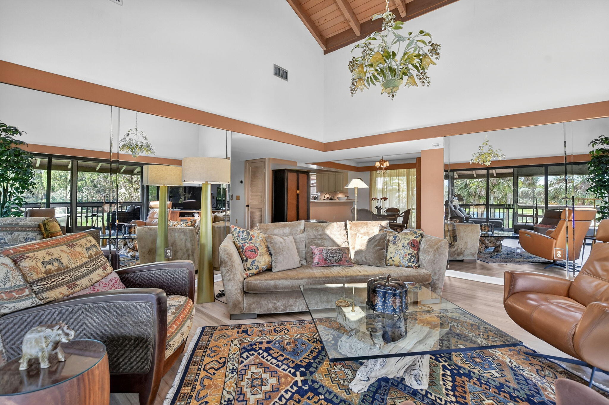 7067 Rain Forest Drive Boca Raton, FL 33434 - Photo 8 of 32 a living room with furniture and a large window