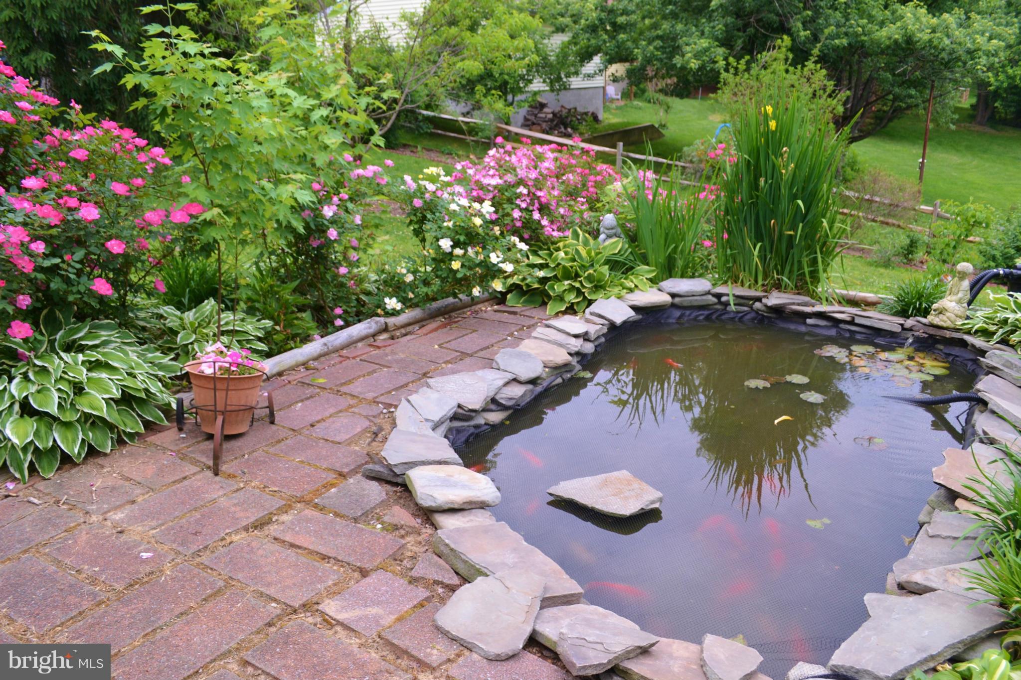 1505 Brehm Road Westminster, MD 21157 - Photo 26 of 30 Koi pond offers hours of enjoyment