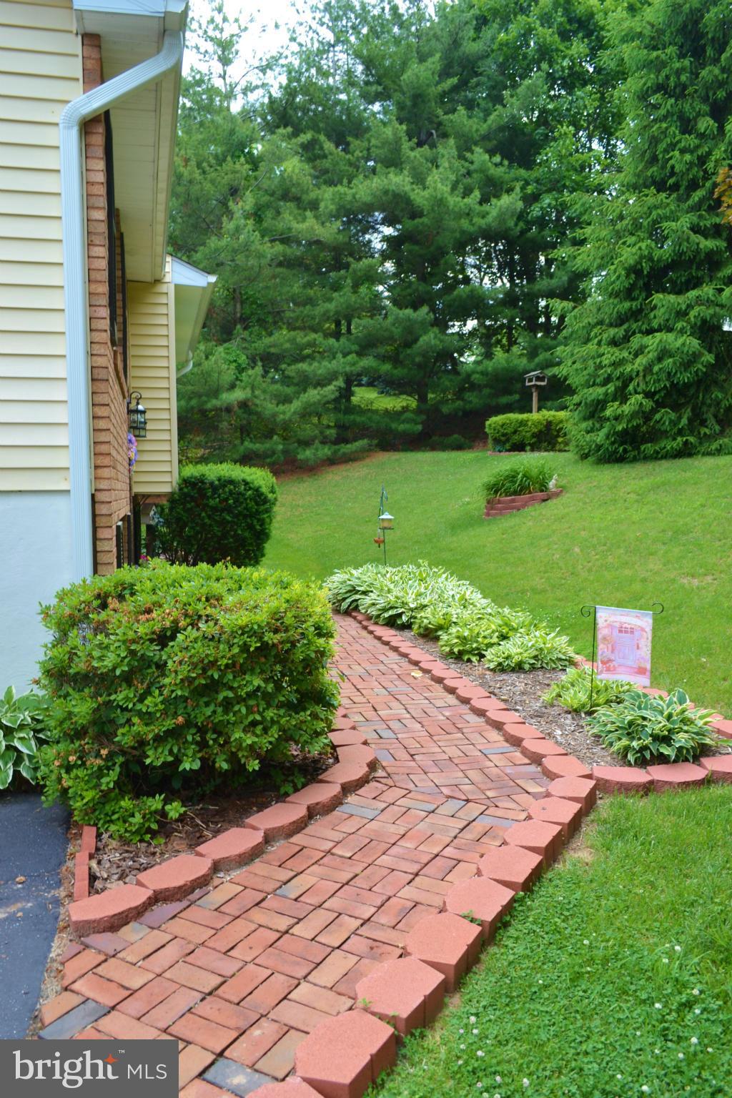 1505 Brehm Road Westminster, MD 21157 - Photo 10 of 30 Lovely Brick Walkway to Front Door