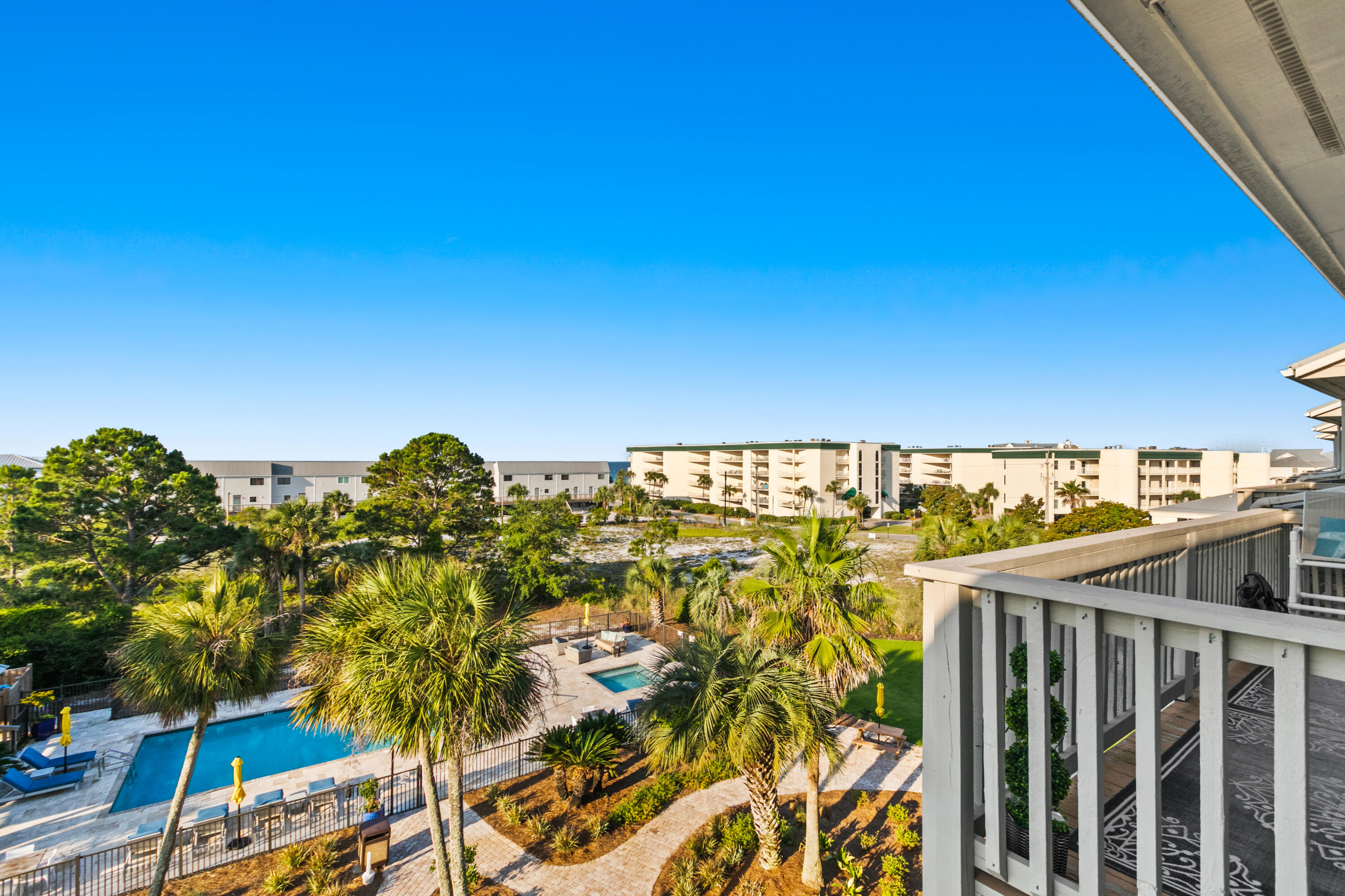 145 Beachfront Trail, Unit 302A Santa Rosa Beach, FL 32459 - Photo 21 of 21 a view of a blue and white wall