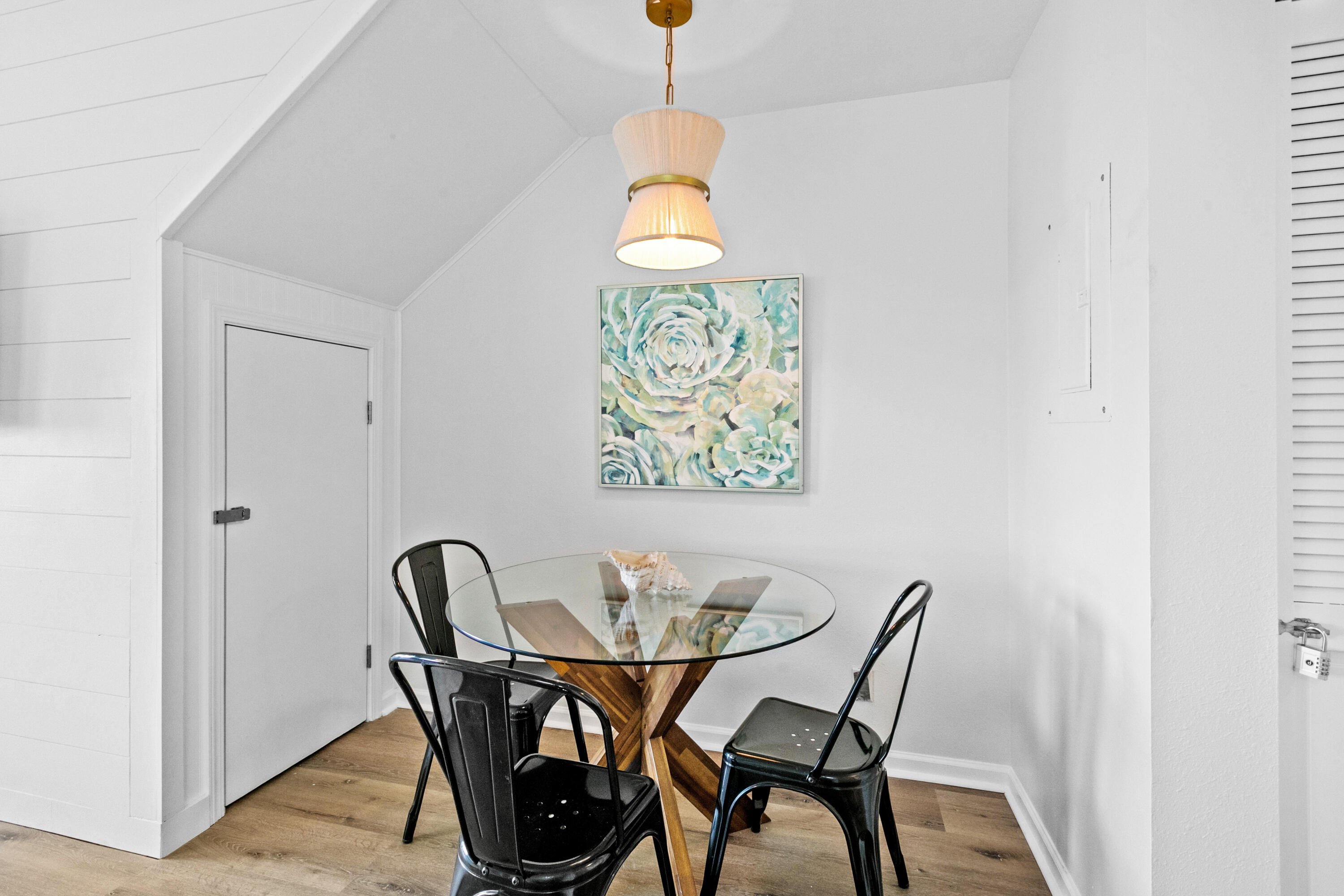 145 Beachfront Trail, Unit 302A Santa Rosa Beach, FL 32459 - Photo 10 of 21 a dining room with furniture and window