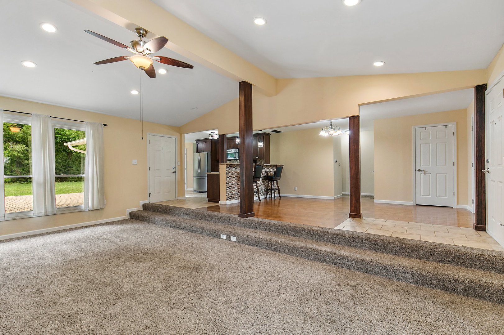 1026 Oak Ridge Road Carpentersville, IL 60110 - Photo 7 of 25 a view of empty room with a ceiling fan and window
