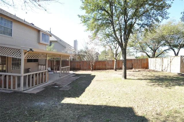 a view of an outdoor space and yard