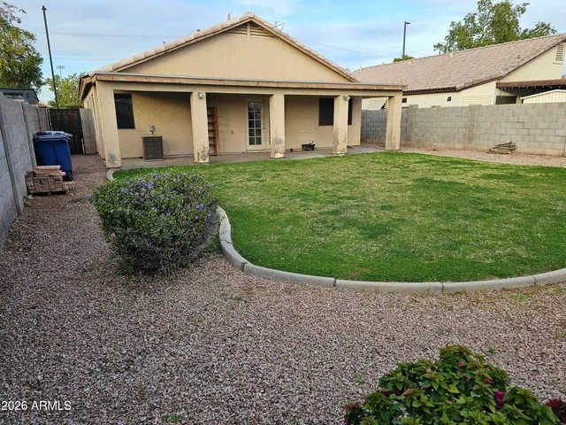 a view of a house with a outdoor space